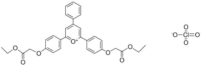 2,6-BIS-(4-ETHOXYCARBONYLMETHOXY-PHENYL)-4-PHENYL-PYRANYLIUM, PERCHLORATE