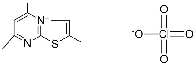 2,5,7-TRIMETHYL-THIAZOLO(3,2-A)PYRIMIDIN-4-YLIUM, PERCHLORATE