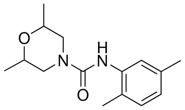 2,6-DIMETHYL-4-(N-(2,5-XYLYL)CARBAMOYL)MORPHOLINE