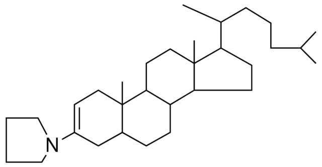 3-PYRROLIDINO-2-CHOLESTENE