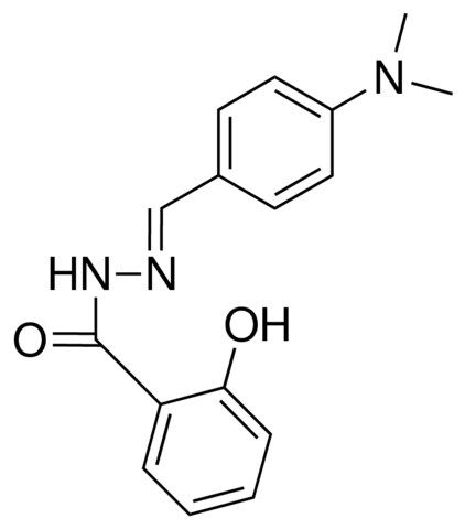 SALICYLIC (4-DIMETHYLAMINOBENZYLIDENE)HYDRAZIDE