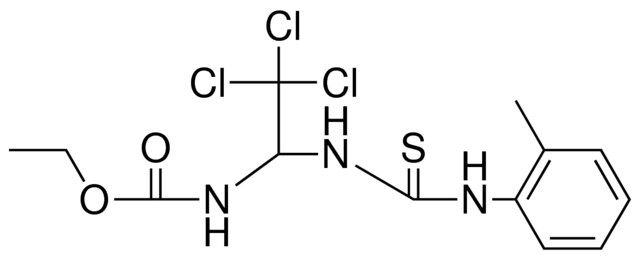 (2,2,2-TRICHLORO-1-(3-O-TOLYL-THIOUREIDO)-ETHYL)-CARBAMIC ACID ETHYL ESTER