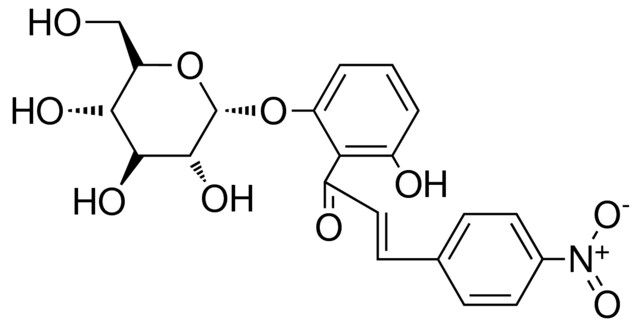 1-(2-HYDROXY-6-(GLUCOPYRANOSYL)-PHENYL)-3-(4-NITRO-PHENYL)-PROPENONE