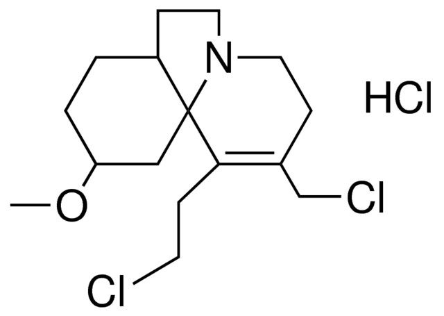 1-(2-CL-ET)-2-CHLORO-ME-10-MEO-OCTAHYDRO-6H-PYRIDO(2,1-I)INDOLE, HYDROCHLORIDE