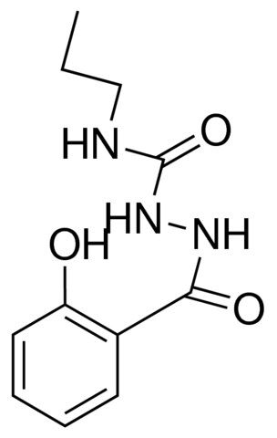 1-(2-HYDROXYBENZOYL)-4-PROPYLSEMICARBAZIDE