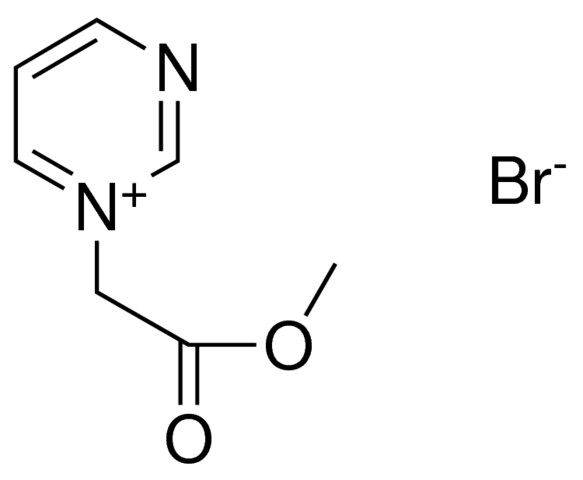 1-METHOXYCARBONYLMETHYL-PYRIMIDIN-1-IUM, BROMIDE