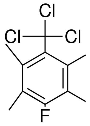 1-FLUORO-2,3,5,6-TETRAMETHYL-4-TRICHLOROMETHYL-BENZENE