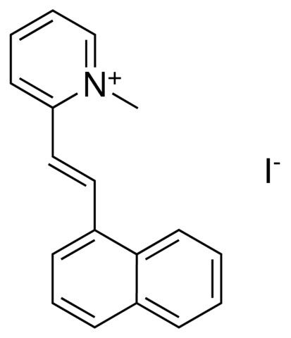 1-METHYL-2-(2-(1-NAPHTHYL)VINYL)PYRIDINIUM IODIDE