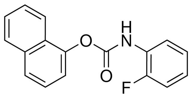 1-NAPHTHYL N-(2-FLUOROPHENYL)CARBAMATE