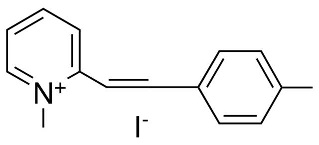 1-METHYL-2-(4-METHYLSTYRYL)PYRIDINIUM IODIDE