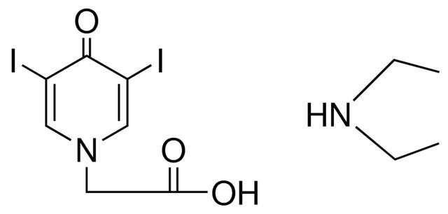 1,4-DIHYDRO-3,5-DIIODO-4-OXO-1-PYRIDINEACETIC ACID, DIETHYLAMINE SALT