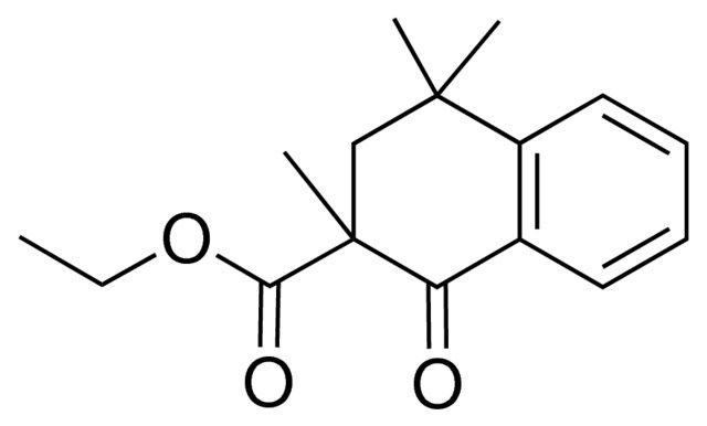 ETHYL 1-OXO-1,2,3,4-TETRAHYDRO-2,4,4-TRIMETHYL-2-NAPHTHALENECARBOXYLATE