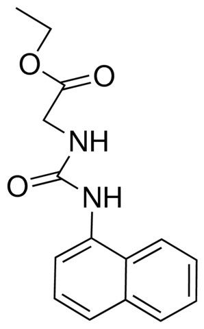 ETHYL 2-(3-(1-NAPHTHYL)UREIDO)ACETATE