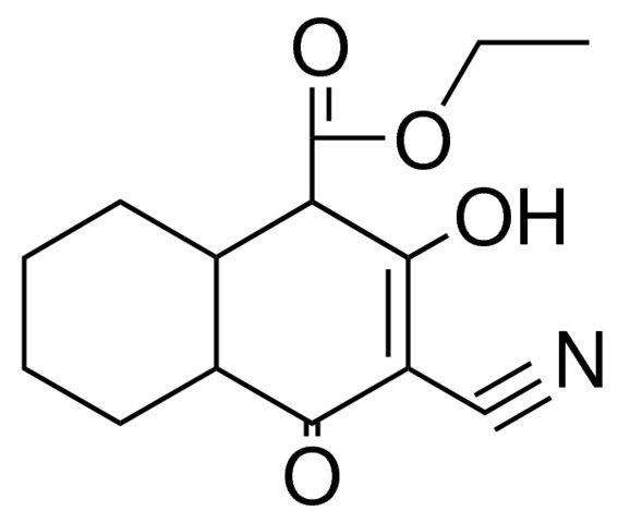 ETHYL 3-CYANO-2-HYDROXY-1,4,4A,5,6,7,8,8A-OCTA-H-4-OXO-1-NAPHTHALENECARBOXYLATE