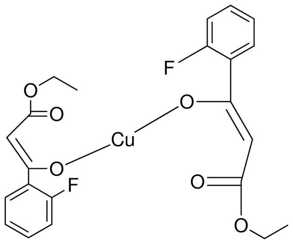 ETHYL 2-FLUOROBENZOYLACETATE, COPPER(II) DERIVATIVE