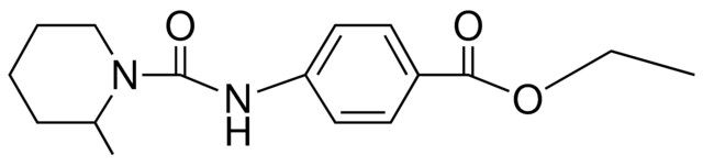 ETHYL 4-(2-METHYLPIPERIDINOCARBOXAMIDOBENZOATE