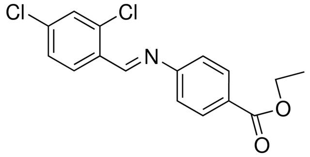 ETHYL 4-(2,4-DICHLOROBENZYLIDENEAMINO)BENZOATE