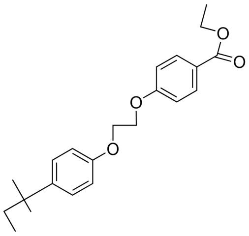 ETHYL 4-(2-(4-TERT-AMYLPHENOXY)ETHOXY)BENZOATE