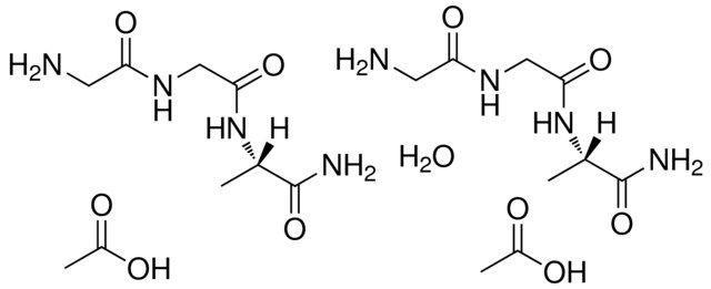 GLYCYLGLYCYL-L-ALANINAMIDE ACETATE HEMIHYDRATE