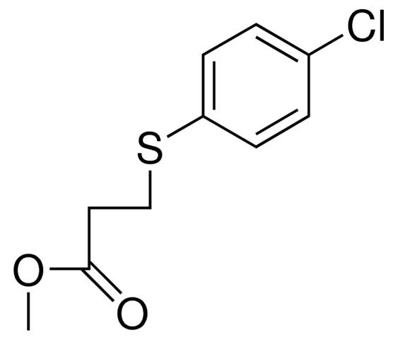 METHYL 3-(4-CHLOROPHENYLTHIO)PROPIONATE