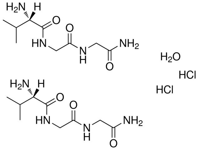 L-VALYLGLYCYLGLYCINAMIDE HYDROCHLORIDE HEMIHYDRATE