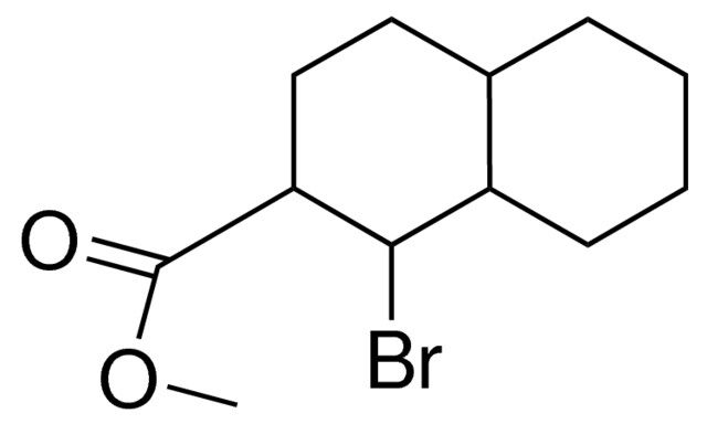 METHYL 1-BROMO-2-DECALINCARBOXYLATE