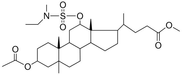 METHYL 3-(ACETYLOXY)-12-({[ETHYL(METHYL)AMINO]SULFONYL}OXY)-5-METHYLCHOLAN-24-OATE