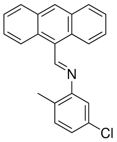 N-(9-ANTHRACENYLMETHYLENE)-5-CHLORO-2-METHYLANILINE