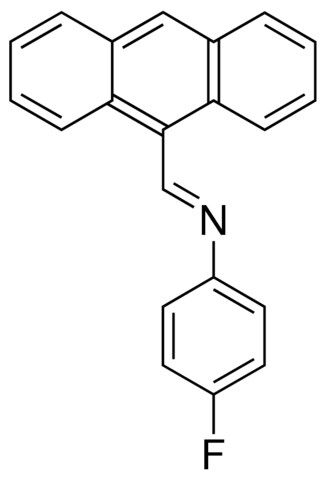 N-(9-ANTHRACENYLMETHYLENE)-4-FLUOROANILINE