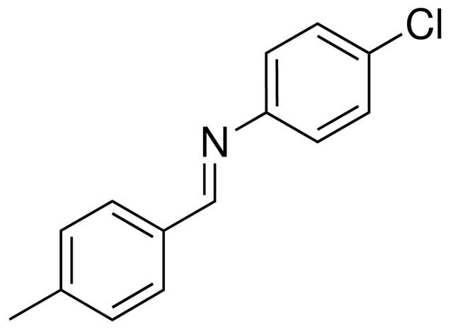 N-(4-METHYLBENZYLIDENE)-4-CHLOROANILINE