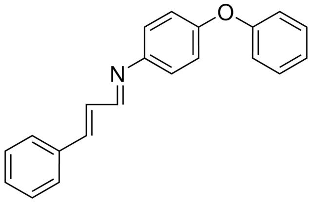 N-(CINNAMYLIDENE)-4-PHENOXYANILINE