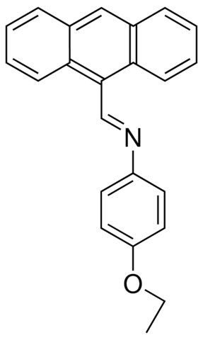 N-(9-ANTHRACENYLMETHYLENE)-4-ETHOXYANILINE