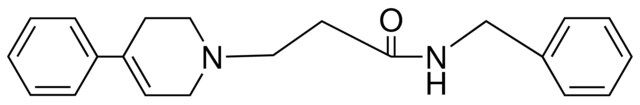 N-BENZYL-3-(4-PHENYL-1,2,3,6-TETRAHYDROPYRIDINO)-PROPIONAMIDE