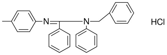 N-BENZYL-N-PHENYL-N'-P-TOLYL-BENZAMIDINE, HYDROCHLORIDE