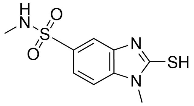 N,1-DIMETHYL-2-MERCAPTO-5-BENZIMIDAZOLESULFONAMIDE