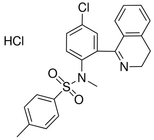 N-METHYL-4'-CHLORO-2'-(3,4-DIHYDRO-1-ISOQUINOLINYL)-P-TOLUENESULFONANILIDE