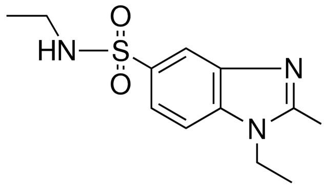 N,1-DIETHYL-2-METHYL-5-BENZIMIDAZOLE-SULFONAMIDE