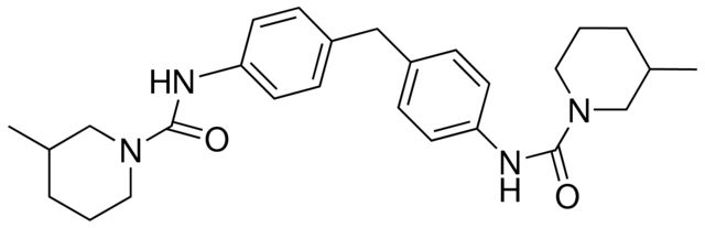 N,N'-(METHYLENEDI-4,1-PHENYLENE)BIS(3-METHYL-1-PIPERIDINECARBOXAMIDE)