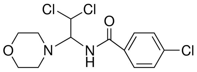 4-CHLORO-N-(2,2-DICHLORO-1-MORPHOLIN-4-YL-ETHYL)-BENZAMIDE