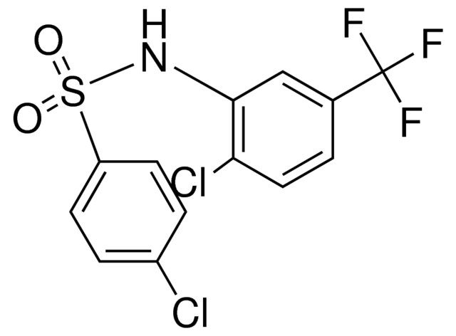 4-CHLORO-N-(2-CHLORO-5-(TRIFLUOROMETHYL)PHENYL)BENZENESULFONAMIDE