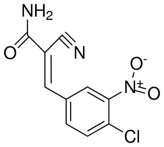 4-CHLORO-ALPHA-CYANO-3-NITROCINNAMAMIDE