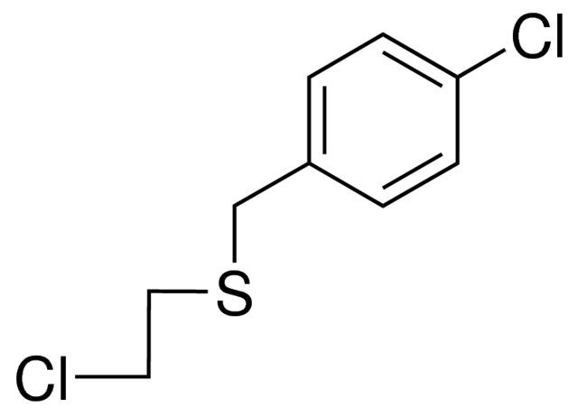 4-CHLOROBENZYL 2-CHLOROETHYL SULFIDE