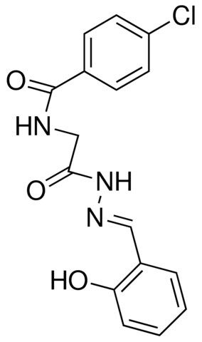 4-CHLOROHIPPURIC (2-HYDROXYBENZYLIDENE)HYDRAZIDE