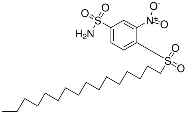 4-HEXADECYLSULFONYL-3-NITROBENZENESULFONAMIDE