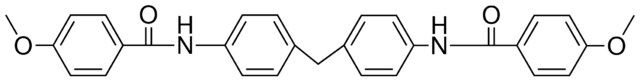 4-METHOXY-N-(4-{4-[(4-METHOXYBENZOYL)AMINO]BENZYL}PHENYL)BENZAMIDE