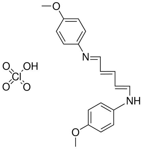 4-METHOXY-N-(5-(4-METHOXYANILINO)-2,4-PENTADIEN-1-YLIDENE)ANILINE PERCHLORATE