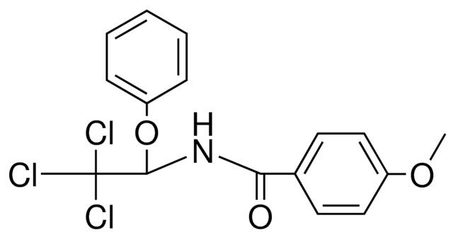 4-METHOXY-N-(2,2,2-TRICHLORO-1-PHENOXY-ETHYL)-BENZAMIDE