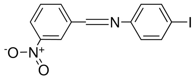 4-IODO-N-(3-NITROBENZYLIDENE)ANILINE