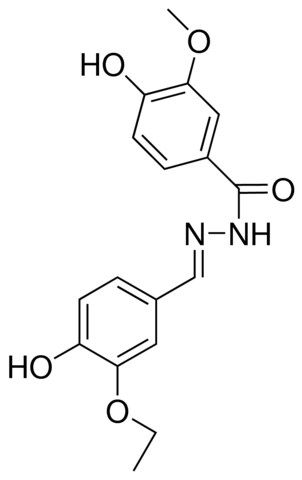 4-HYDROXY-3-METHOXYBENZOIC (3-ETHOXY-4-HYDROXYBENZYLIDENE)HYDRAZIDE