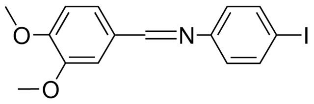 4-IODO-N-VERATRYLIDENEANILINE